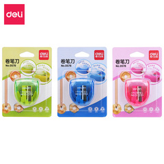 Wholesale Delixi 0578 Small Pencil Sharpener for Students 4-Color Pencil Sharpener Lead Refiller
