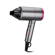 Voltage Hair Dryer for Home and Travel Use Folding Handle Bl