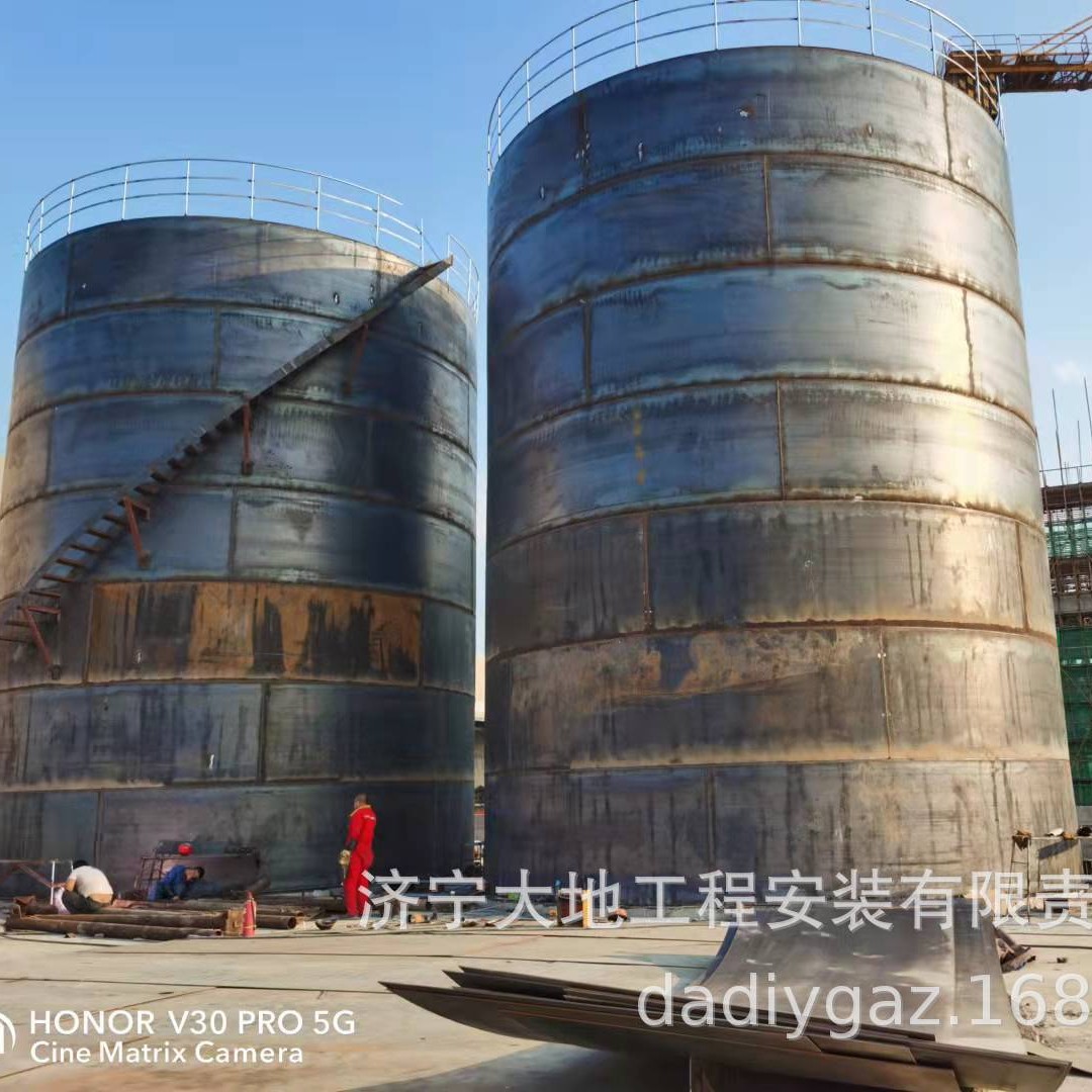 储油罐制作安装---大地油罐、储油罐、沥青罐品质无忧，售后保障