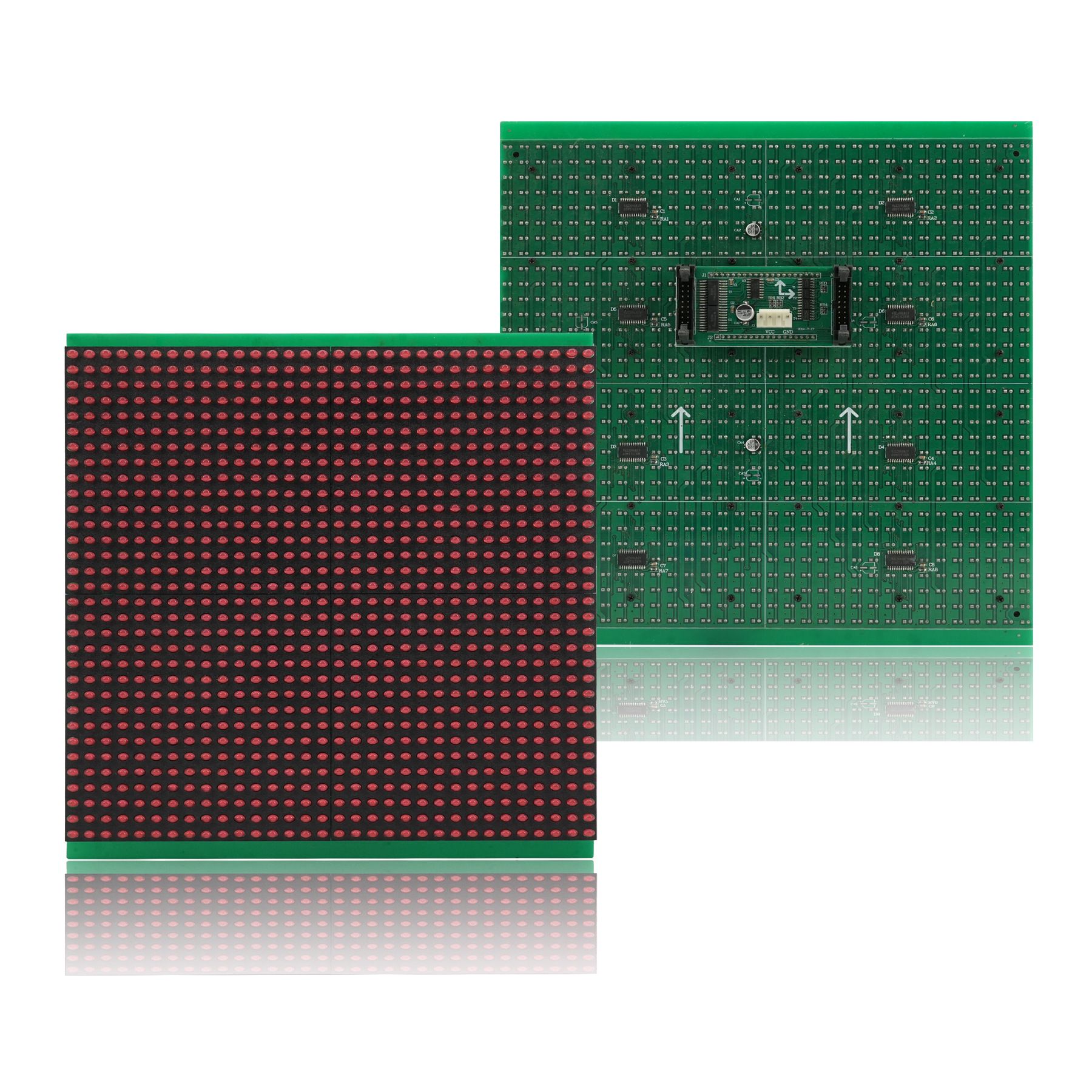 ����ֱ��P7.62�뻧�ⵥɫ��Ԫ�����ģ��LED������