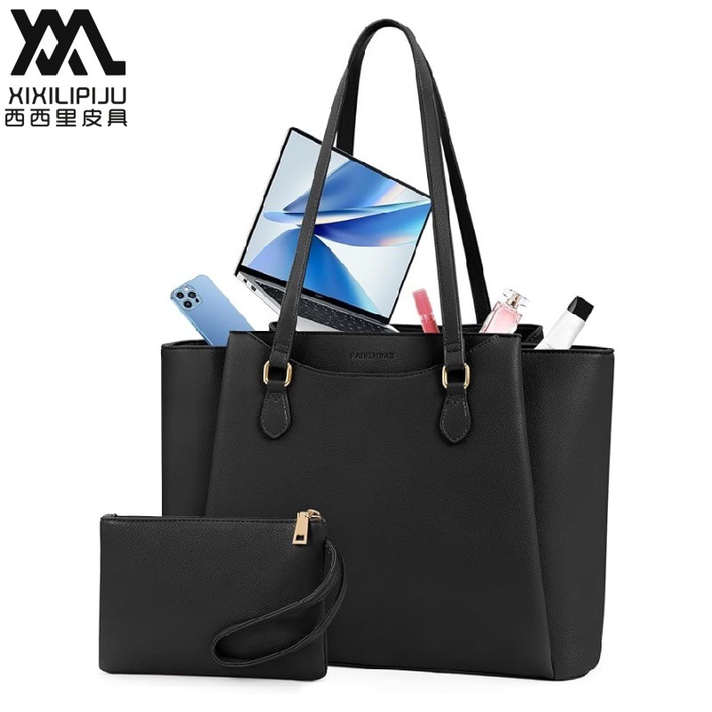 Japanese Amazon Retro Large-Capacity Women's Tote Bag Korean Versatile Tote Bag Large-Capacity Shoulder Commuter Bag