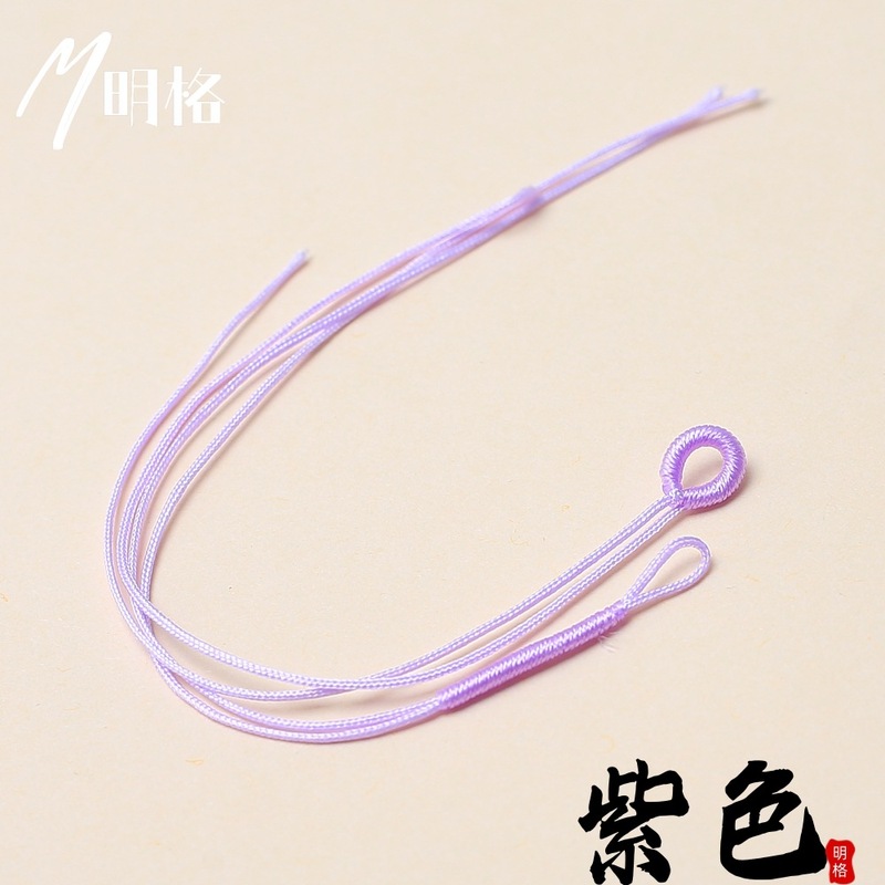 72号拉圈线圈手工编织项链绳手绳DIY材料饰品制作绑吊坠配件拉环|undefined