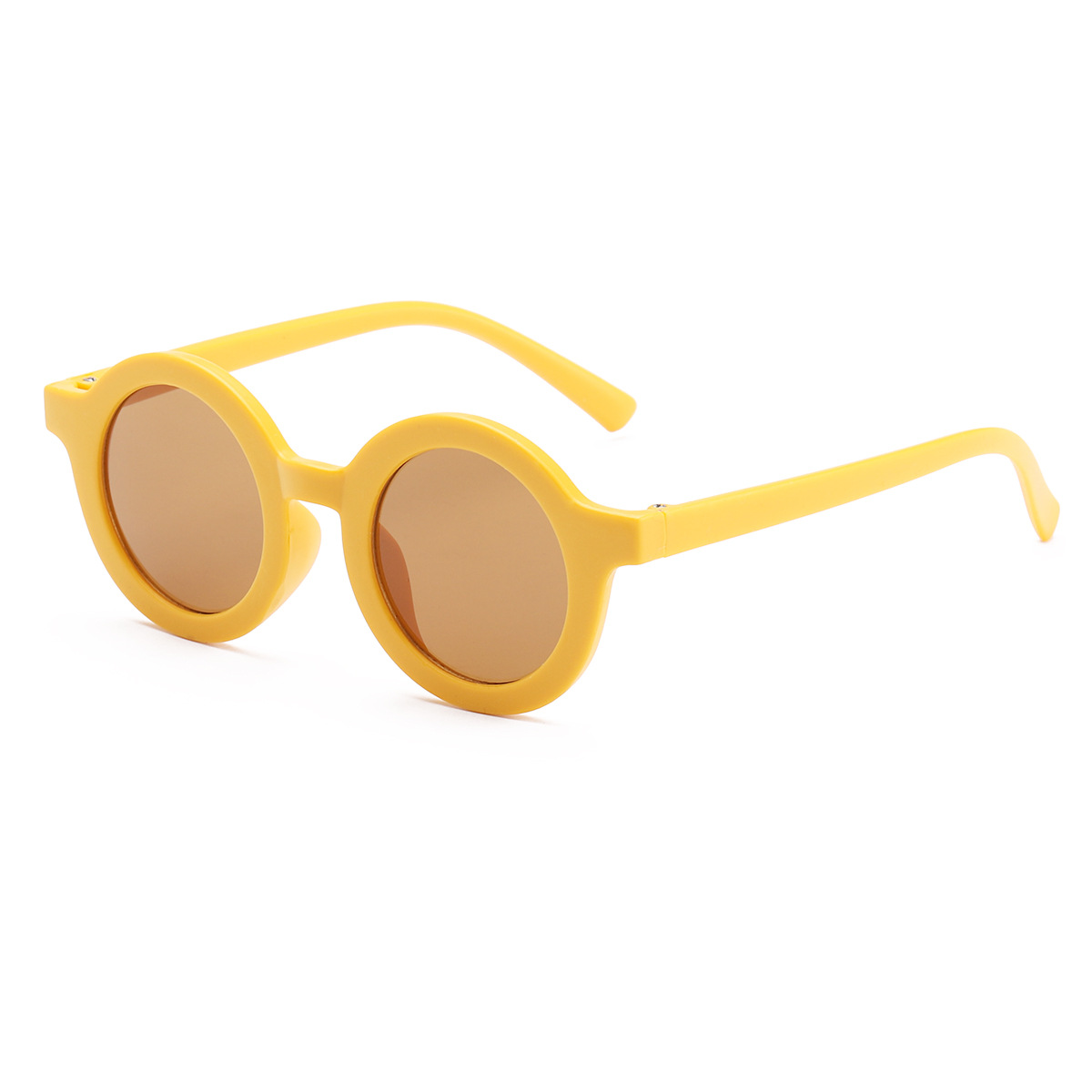 Gafas de sol para niños con montura redonda de moda retro Gafas de sol para bebés Gafas de sol para niños con protección UV 1593