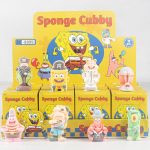海绵宝宝疯狂动物城2盲盒公仔潮玩手办树脂摆件六一儿童玩具盲袋