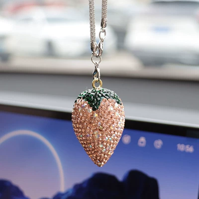 Car hanging | supplies pendants - champagne-colored-strawberries