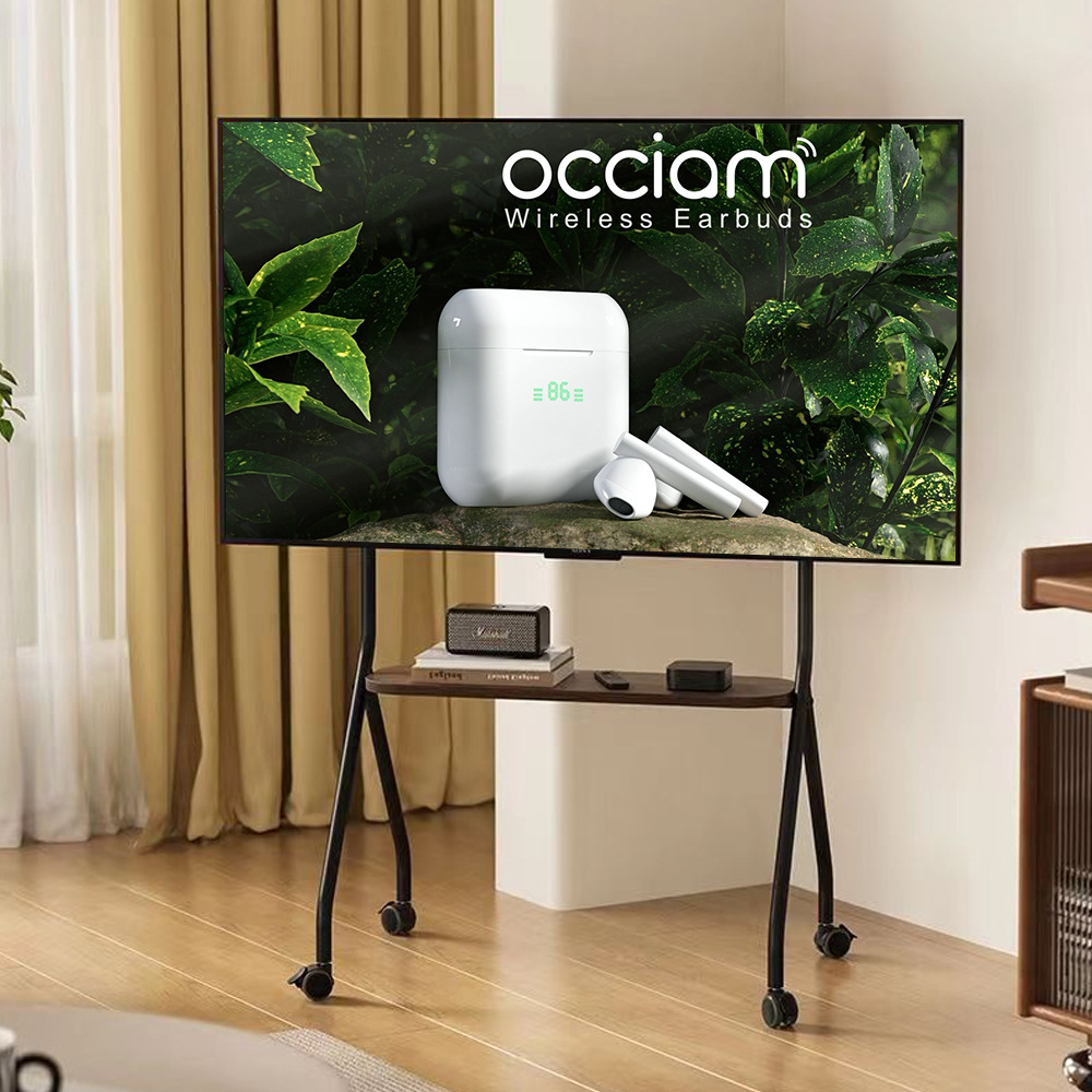 55寸落地式智能水牌广告机可移动高清液晶网络版立式广告屏一体机