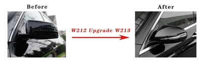old models upgraded to new – Rearview mirror/rearview mirror - mercedes-benz-w212-modified-to-w213