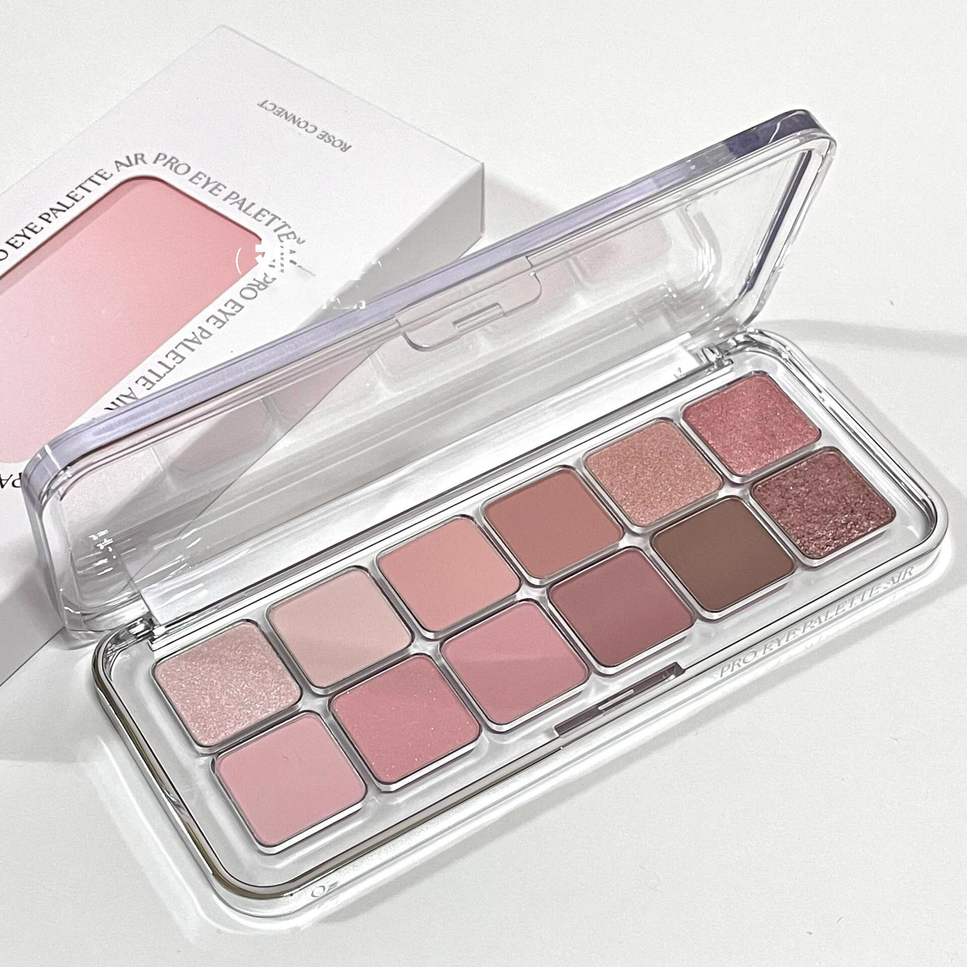 Низконасыщенные корейские двенадцать цветных теней для век