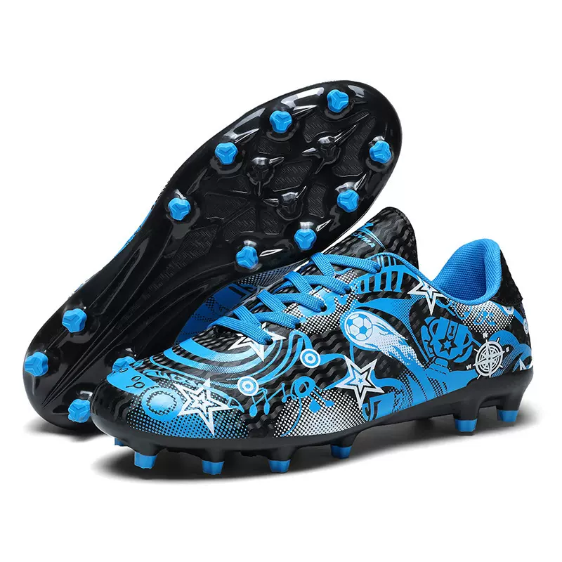 足球鞋碎钉人造草地AG长钉TF短钉学生训练鞋女成人儿童足球鞋男