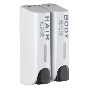 Cross-border e-commerce Amazon ebay Direct Supply English Standard Double Head Three Head Manual Pressing Soap Dispenser