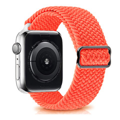 適用蘋果錶帶apple watch876543編織迴環式尼龍錶帶ultra編織錶帶