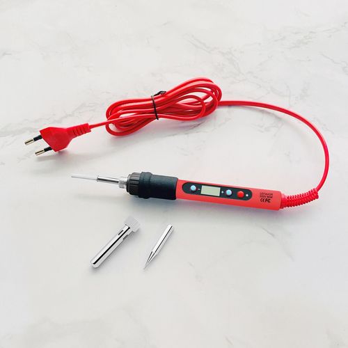80W internal heating digital display adjustable temperature constant temperature electric soldering iron set electric iron soldering pen household repair tools