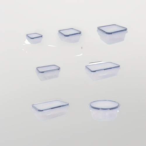 26-Piece Set Sealed Storage Plastic Fresh-Keeping Containers, Refrigerator Storage Containers with Lids, Transparent Leak-Proof Storage Boxes