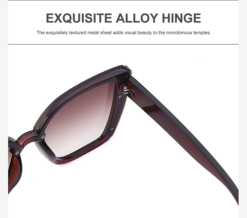 65g Weight Travel Occasion Women'S Gender Fashion, Simple Style Style Grey, Purple, Blue Color Fashion Simple Style Women's Sunglasses 5
