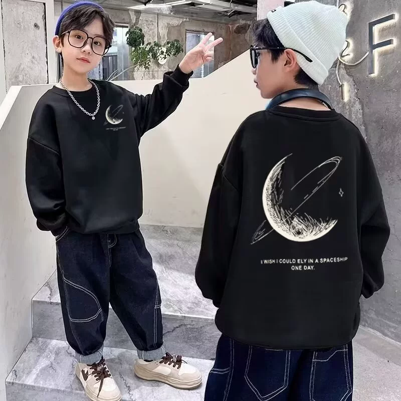 Осенний и зимний новый свитер с круглым вырезом