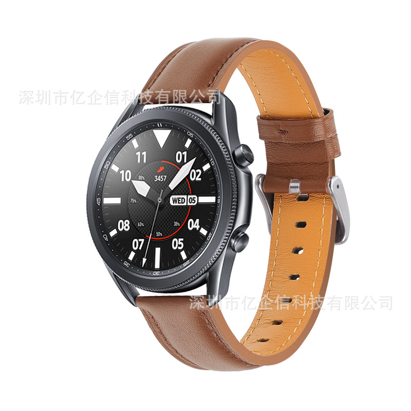 Suitable for Samsung Watch Straps, Galaxy Watch 3Rd Generation Watch Straps, Official Samsung Leather Straps