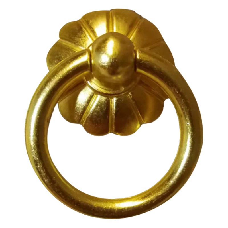 Производитель ручек, одинарное отверстие, тарелка в форме лотоса, антикварное кольцо, ручка, ручка крышки, дверца шкафа, ящик, ручка шкатулки для драгоценностей, оптовая продажа