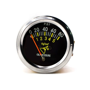 Avtomobil üçün 2 düymlük 52mm 12V mexaniki yağ təzyiq ölçən cihaz