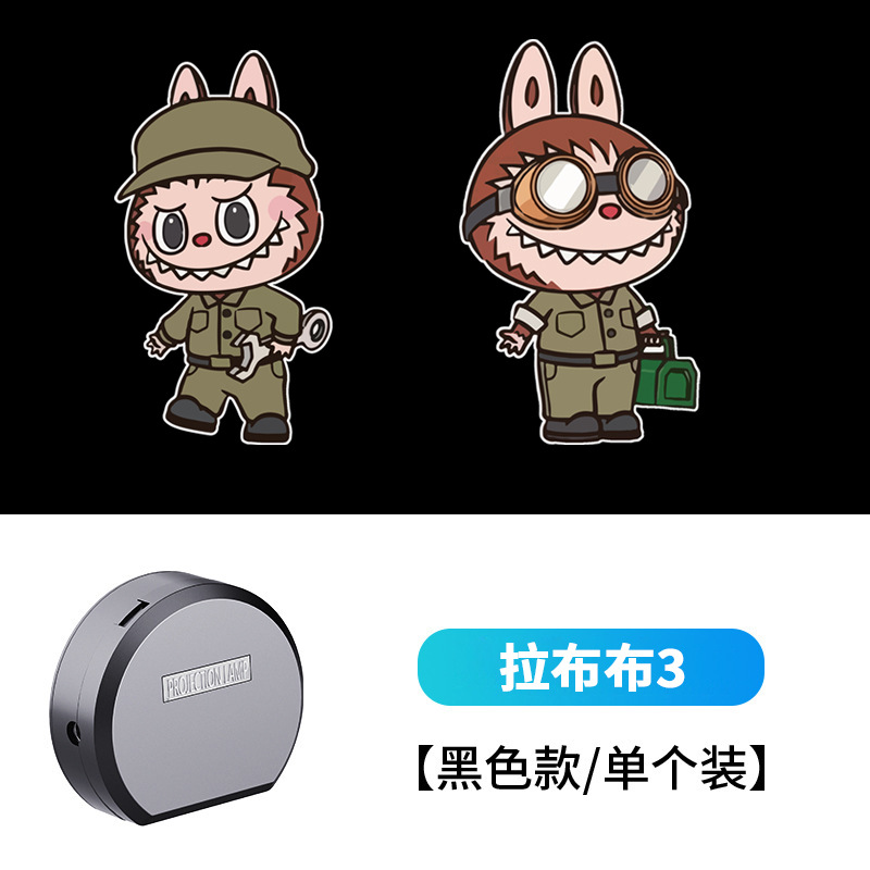 Bicicleta DE LOS NIÑOS lámpara de proyección eléctrica atmósfera dinámica luz noche montar motocicleta Skateboard equilibrio coche dibujos animados luz de advertencia