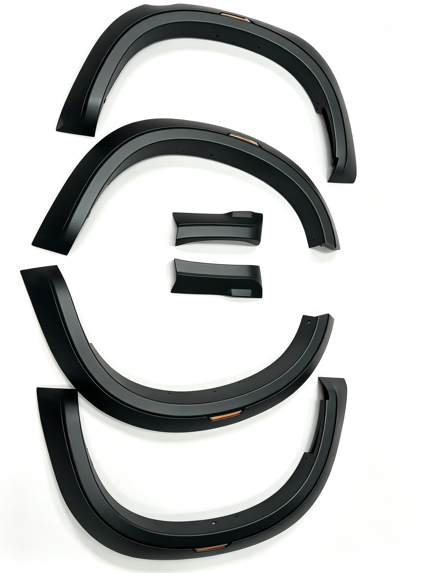 Suitable for Chevrolet Colorado 2016-2019 with reflective markings, widened wheel arch fenders for pickup trucks