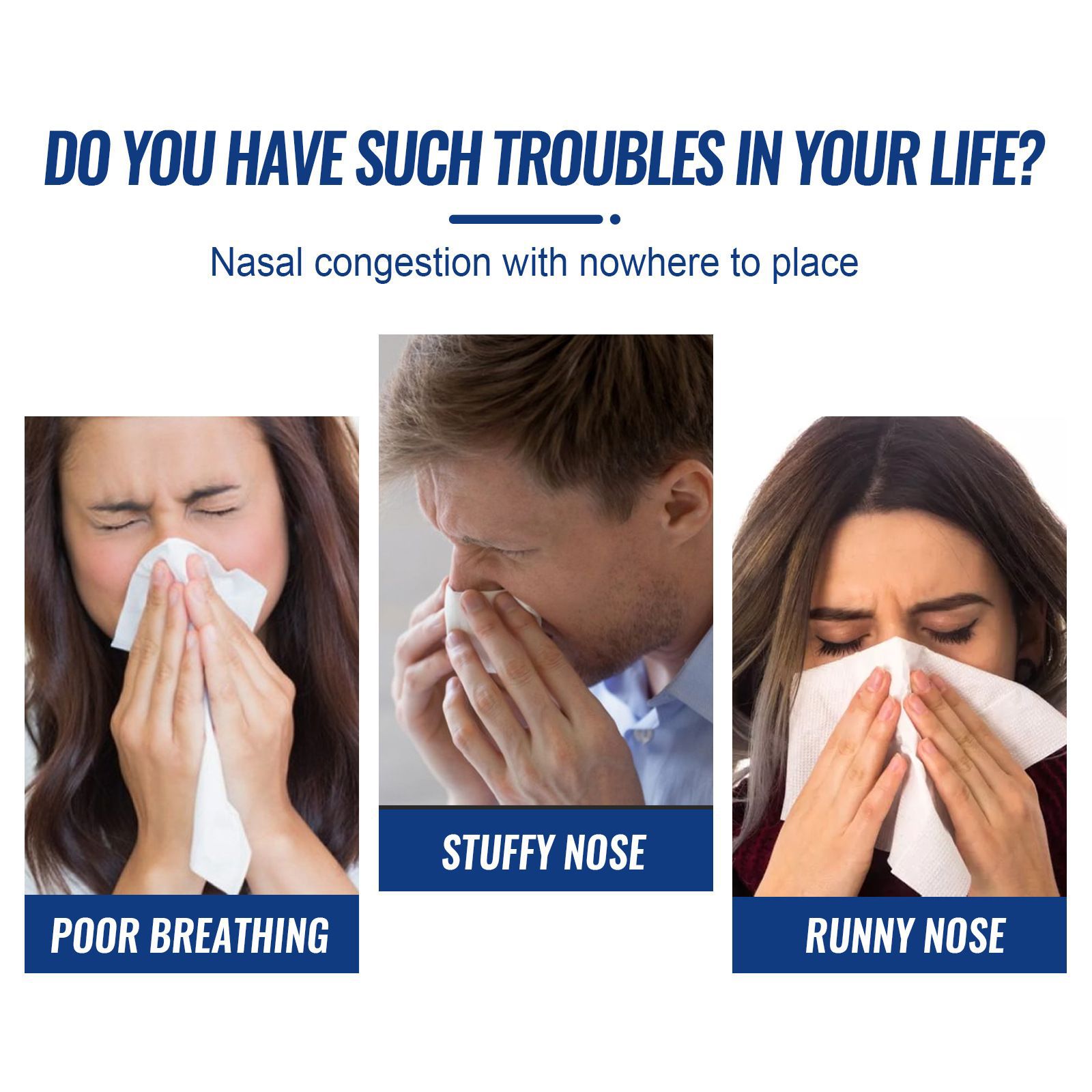 South Moon Anti-snarkning näsplåster lindrar mjuk andning och snoppstopp och snarkningsventilation näsplåster_voghion.com