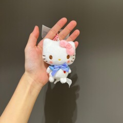 限定hellokitty包包挂件可爱手指套玩偶毛绒公仔凯蒂猫钥匙扣批发
