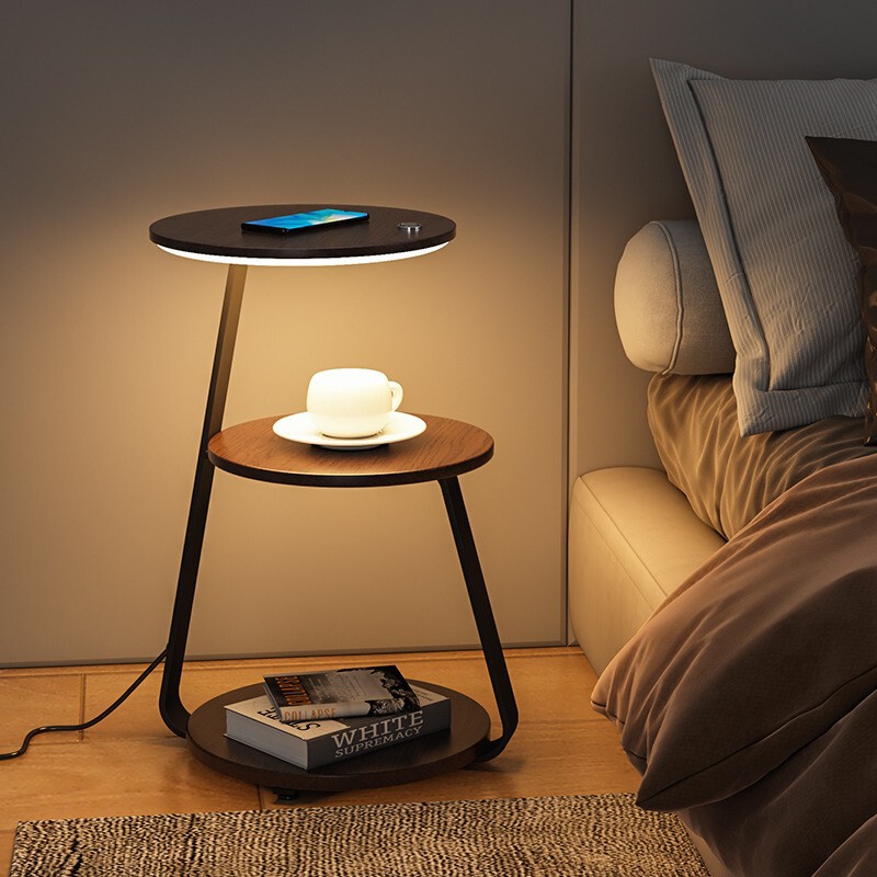 Wireless Charging Living Room Shelf Coffee Table Lamp Creative Bedroom Sofa Side Shelf Home Coffee Table Floor Lamp Wireless Charging Living Room Shelf Coffee Table Lamp Creative Bedroom Sofa Side Shelf Home Coffee Table Floor Lamp