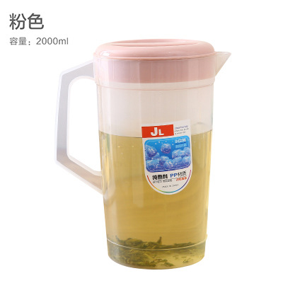 hervidor de agua fría resistente al calor a alta temperatura a prueba de explosiones tienda de té de leche doméstica con escala de cubierta botella de agua de gran capacidad taza de té hervidor de agua fría image 6