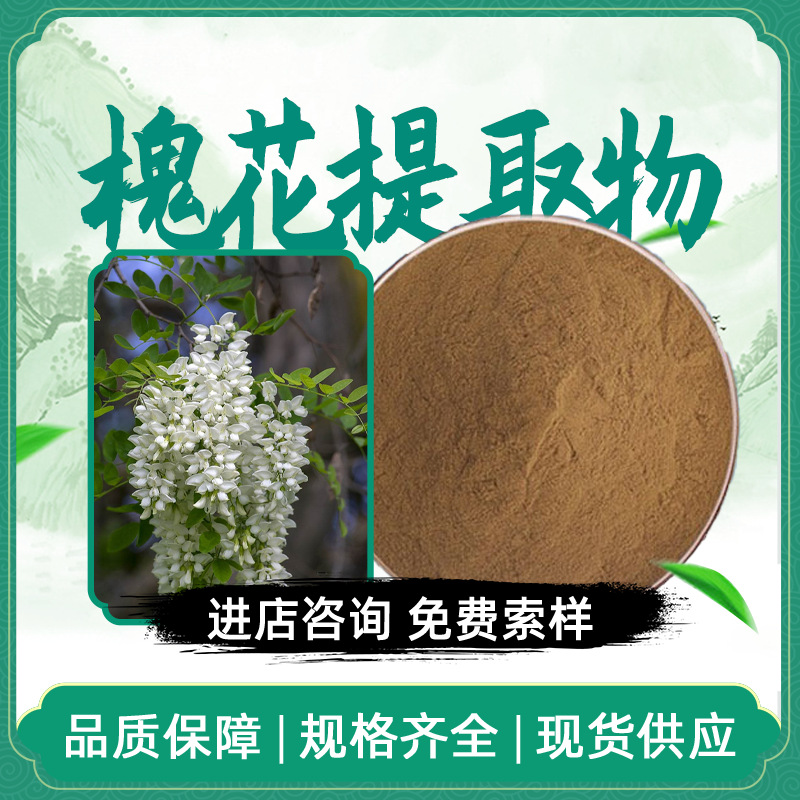 槐花提取物 植物提取物 水溶槐花粉 现货包邮 支持拿样 量大从优