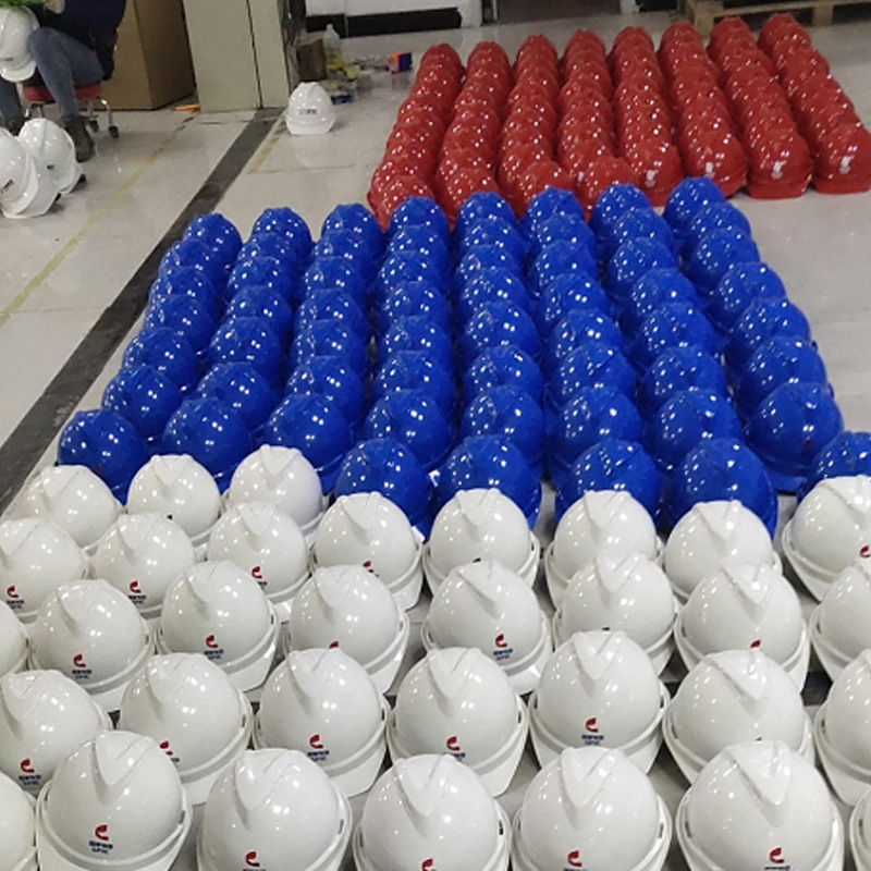 梅思安10172512白色超爱工地施工电工头盔防护帽可印制开票安全帽