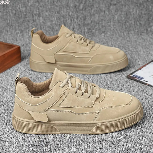 Eurasian plus-size men's shoes 39-48 sizes spring and autumn Temu best-selling trendy casual sports board shoes wholesale