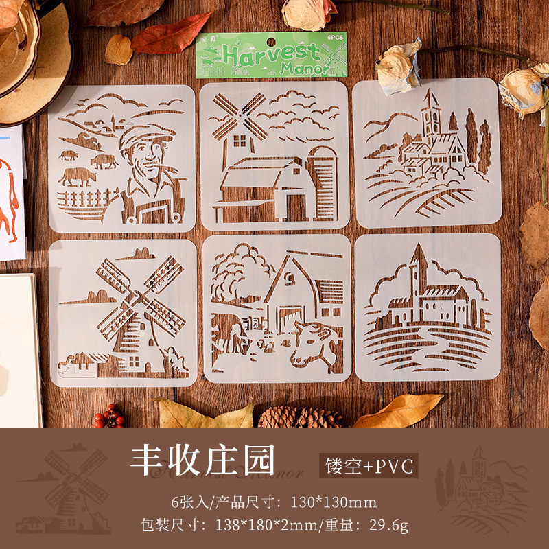 花低語の透かし彫りの絵のテンプレートの手帳の素材の花卉の図案の子供の絵の学生の手は絵の板を書き写します。|undefined