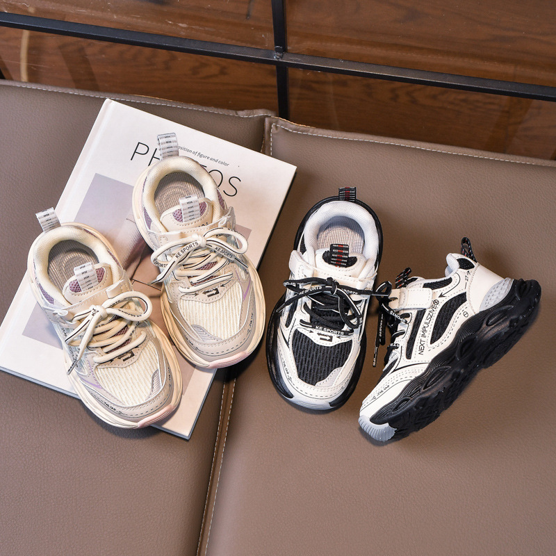 2026 primavera zapatos para niños nuevos zapatos deportivos para niños zapatos de red para niños zapatos de correr de suela suave para niñas un cabello