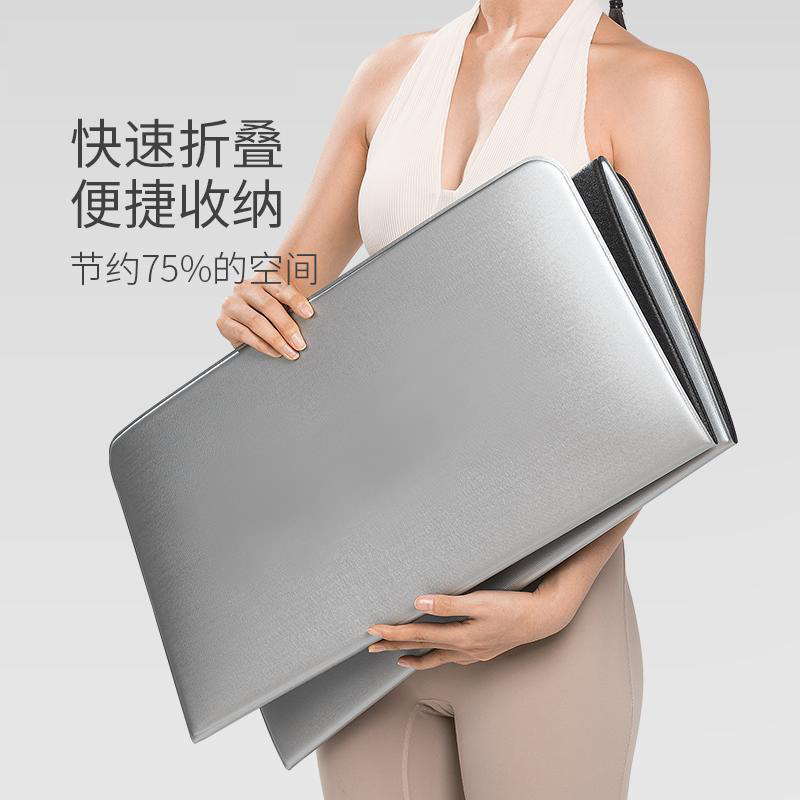 Foldable Yoga Mat Professional Grade Men's Fitness Training Mat Soft 8mm Portable Exercise Fitness Mat Gym Foldable Yoga Mat Professional Grade Men's Fitness Training Mat Soft 8mm Portable Exercise Fitness Mat Gym