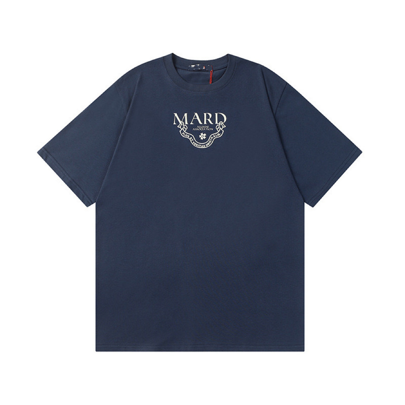 韓国マルディトレンディな半袖フラワープリントゴールドハイシルバー夏ラウンドネック純綿ルーズTシャツトップトレンディ|undefined