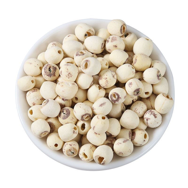 White Lotus Seeds Bai Lian Zi 500g Coreless Dried Nelumbo nucifera Seeds for Soup Congee and Herbal Tea quality and texture