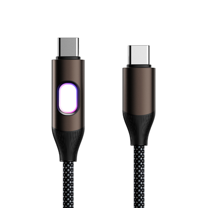 中空カラフルな呼吸ライトデータケーブル Type-C Apple 16 Huawei Xiaomi 携帯電話 PD データ高速充電ケーブルに適しています|undefined