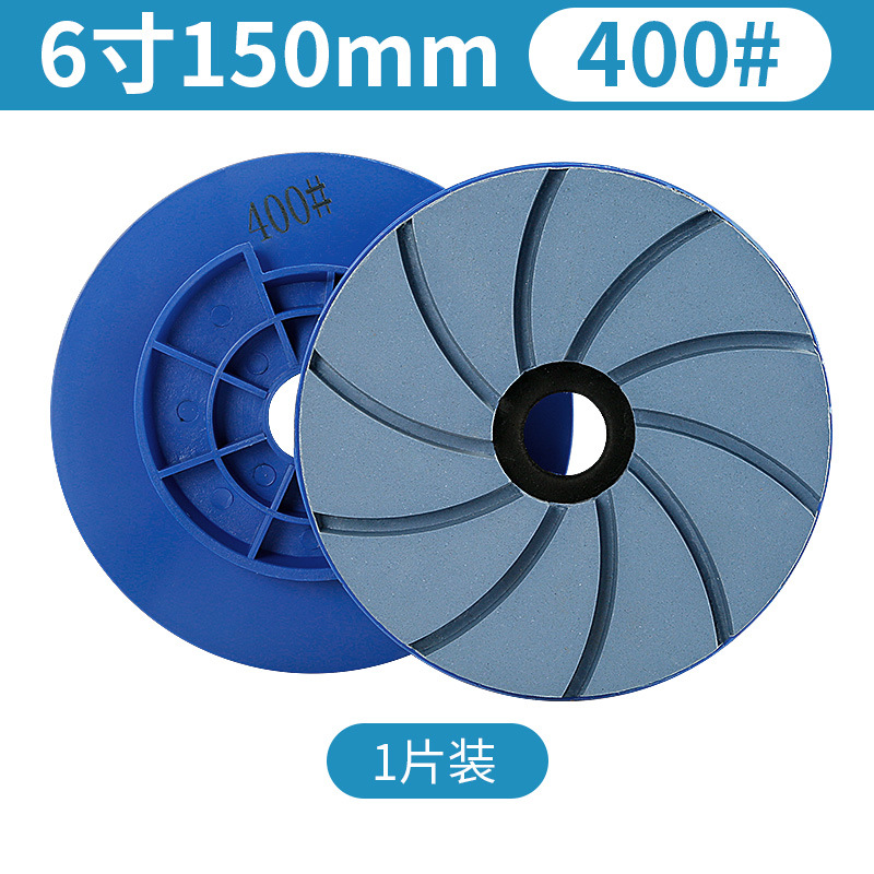 Hoja de pulido de diamante mármol piedra británica granito cerámica renovación Caracol hebilla biselado engrosado hoja de molienda