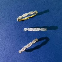 18-каратное белое золото кольцо с натуральным бриллиантом кольцо из розового золота женское золотое инкрустированное кольцо с бриллиантом Заводская Поддержка набор любой стиль