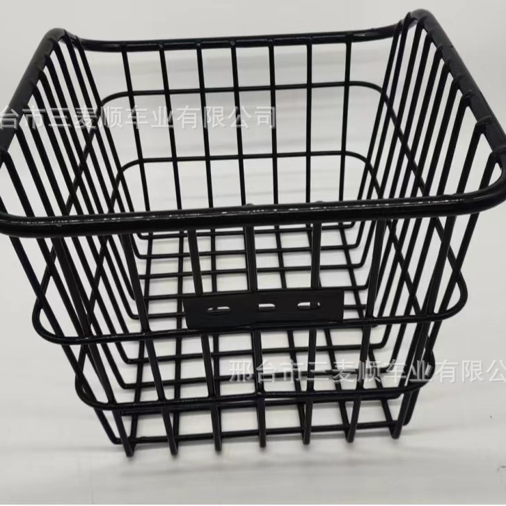 Spot wholesale bicycle basket rear basket folding bike student bag basket baby carriage rear car Blue Bicycle Accessories