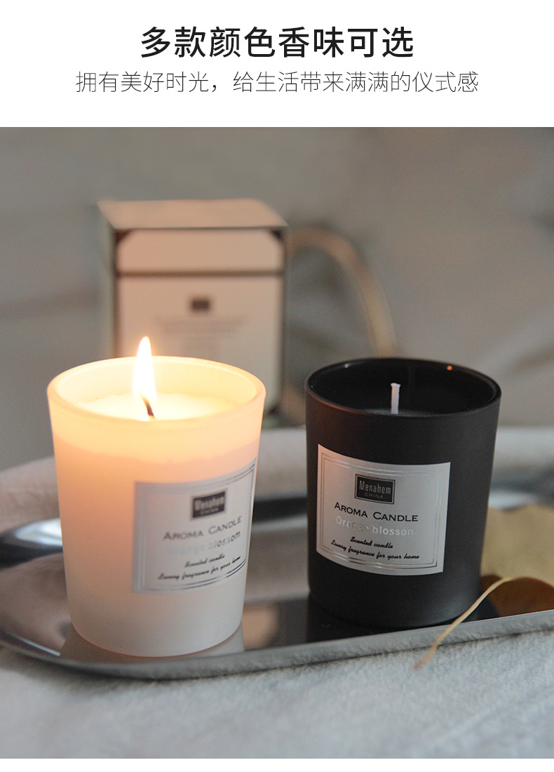 ins香薰家用室内持久熏香氛手工蜡烛礼盒小众北欧小摆件饰品卧室详情10