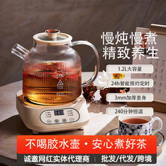 家庭用ガラス製茶器、健康維持用花茶ポット、多機能分離式健康カップ、オフィス用湯沸かし器、果実酒・煎じ薬用ポット