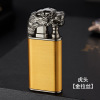 Hb872 Crocodile Creative Double Fire Lighthri directly rushed to the fire fire, double -use fireproof air -proof air -engraved