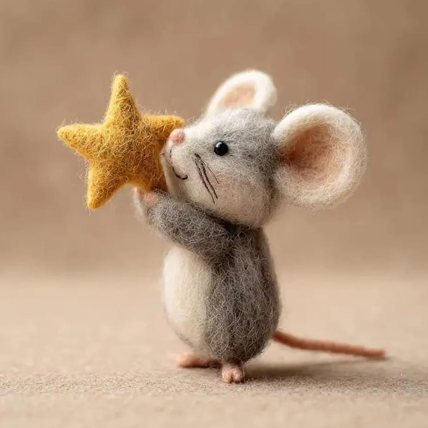 跨境亚马逊可爱新颖畅销 Cute felt little mouse可爱毛毡小老鼠-阿里巴巴