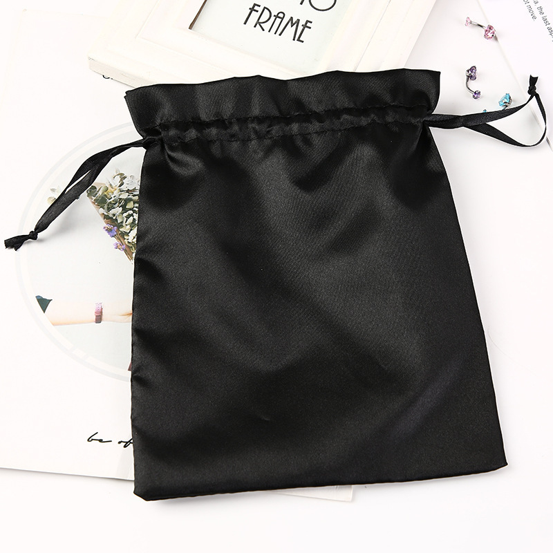 新款色丁小袋子迷你抽绳束口袋礼品袋收纳袋 款式多样 厂家批发