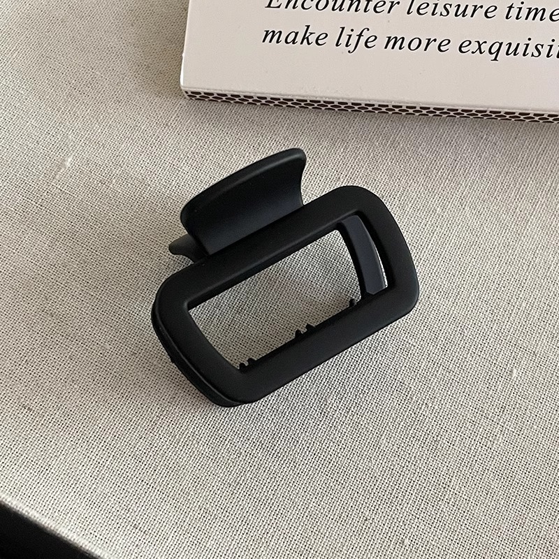 Gran clip de tiburón esmerilado acrílico simple horquilla tocado volumen gran horquilla de alto grado accesorios para el cabello al por mayor