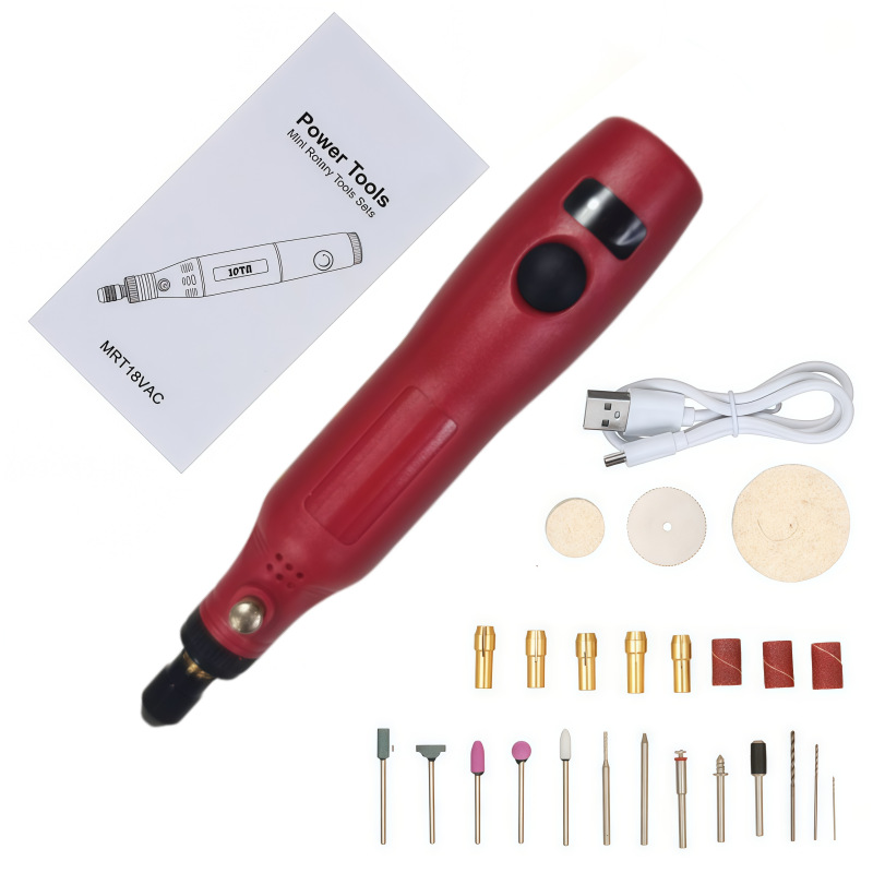 Mini Pulidora Eléctrica Recargable Multifuncional para Grabado, Pulido y Corte image 10