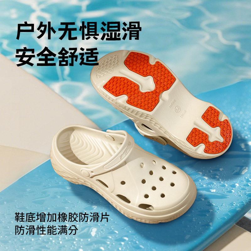 Arch Support Perforated Shoes for Women, Thick-Soled, Height-Increasing, Non-Slip, Versatile, Comfortable for Flat Feet, Indoor and Outdoor Slippers Arch Support Perforated Shoes for Women, Thick-Soled, Height-Increasing, Non-Slip, Versatile, Comfortable for Flat Feet, Indoor and Outdoor Slippers