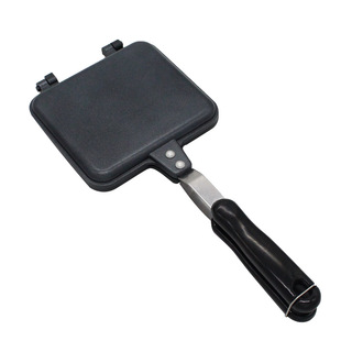 Factory cross-border wholesale sandwich baking pan breakfast bread pancake double-sided frying pan split non-stick pan