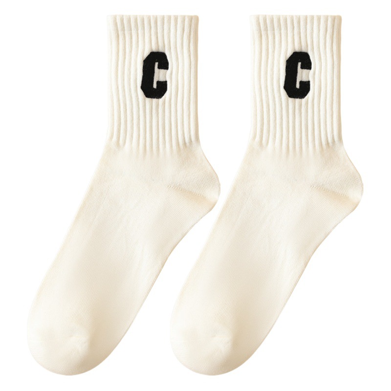 Calcetines sin huesos para niños otoño e invierno calcetines de tubo anti-pilling de algodón calcetines blancos al por mayor calcetines deportivos transpirables de otoño calcetines de mujer